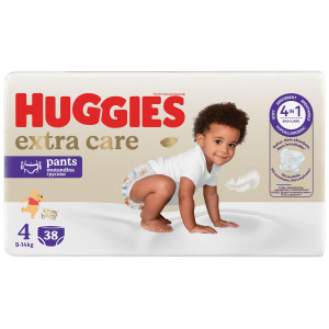 Huggies Extra Care 4 biksītes 9-14 kg 38gb | KIDO.LV