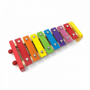 SVOORA Mūzikas instruments - Krāsainais metalofons, 8 notis, SV14014 | KIDO.LV