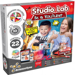 Science4you - Kļūsti par Jūtūberi - zinātniskais komplekts | KIDO.LV