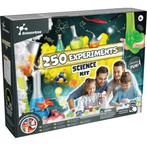 Science4you – 250 eksperimenti - Lielais zinātniskais komplekts | KIDO.LV