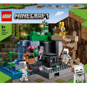 LEGO Minecraft Skeleta pazemes cietums, 21189 | KIDO.LV
