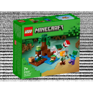 LEGO Minecraft Piedzīvojums purvā 21240 | KIDO.LV