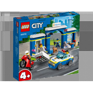 LEGO City Policijas iecirknis un pakaļdzīšanās 60370 | KIDO.LV