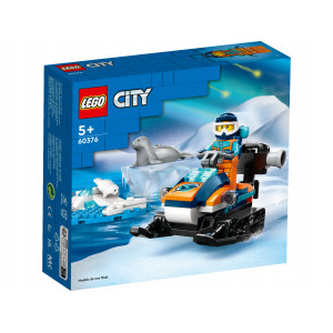 LEGO CITY Arktikas pētnieku sniega motocikls 60376 | KIDO.LV