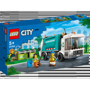 LEGO City Atkritumu pārstrādes auto 60386 | KIDO.LV