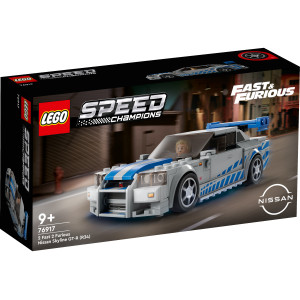 LEGO Speed Champions 2 Fast 2 Furious Nissan Skyline GT-R (R34) 76917 | KIDO.LV