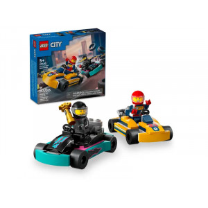 LEGO City Gokarti un sacīkšu braucēji 60400 | KIDO.LV
