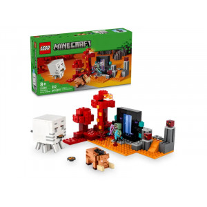 LEGO Minecraft Portāla "Nether" slēpnis 21255 | KIDO.LV