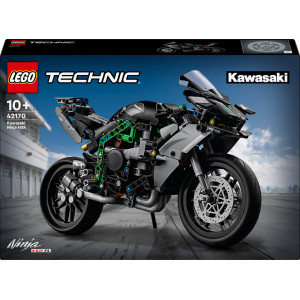 LEGO Technic Kawasaki Ninja H2R Motocikls 42170 | KIDO.LV