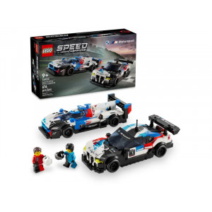 LEGO Speed Champions BMW M4 GT3 & BMW M Hybrid V8 sacīkšu auto 76922 | KIDO.LV