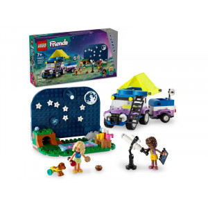 LEGO FRIENDS Zvaigžņu vērotāju kempinga transportlīdzeklis 42603 | KIDO.LV