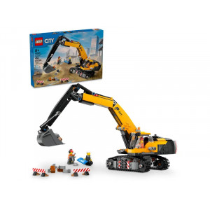 LEGO City Dzeltens ekskavators 60420 | KIDO.LV