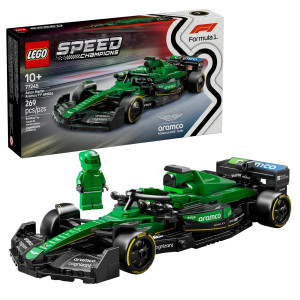 LEGO Speed Champions Aston Martin Aramco F1® AMR24 sacīkšu auto 77245 | KIDO.LV