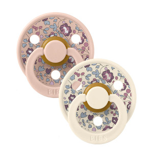 BIBS LIBERTY COLOR lateksa māneklis - 2gb Eloise/Blush | KIDO.LV