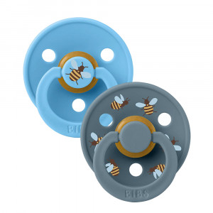 BIBS STUDIO Urban Garden lateksa māneklis - 2gb Bumblebee Breeze Mix | KIDO.LV