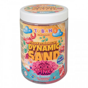 TUBAN Dinasmiskās smiltis - Pink, 1kg, TU3553 | KIDO.LV