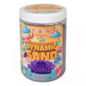 TUBAN Dinasmiskās smiltis - Purple, 1kg, TU3556 | KIDO.LV