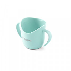 Baby Ono Ergonomiska mācību krūzīte FLOW, zaļa, 1463/06 | KIDO.LV