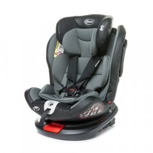 4 BABY Autokrēsls Roto-Fix 0-36kg, Grey | KIDO.LV