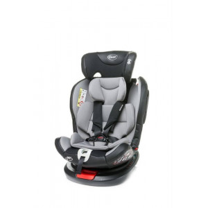 4 BABY Autokrēsls Roto-Fix 0-36kg, Light Grey | KIDO.LV