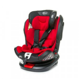 4 BABY Autokrēsls Roto-Fix 0-36kg, Red | KIDO.LV