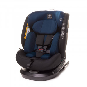 4 BABY Autokrēsls Roto-Fix I-Size 0-36kg, Navy Blue | KIDO.LV