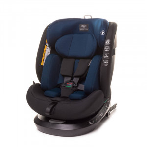 4 BABY Autokrēsls Roto-Fix I-Size 0-36kg, Dark Blue | KIDO.LV
