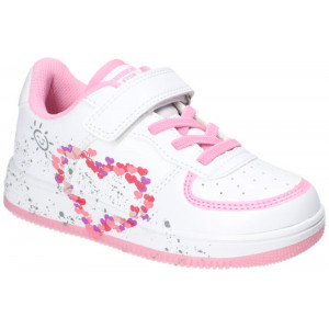 American Club Balti brīvā laika apavi ar sirsniņām meitenei, ES180 | KIDO.LV