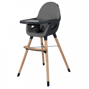 ESPIRO barošanas krēsls 2 in 1 YUKO, 17 timber graphite | KIDO.LV
