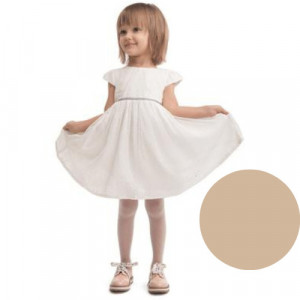ALUNIA Kaprona zeķubikses 20den, Natural brūnas, 104-110cm | KIDO.LV