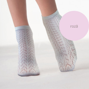 MIA ažūra īsās zeķītes meitenei, Rose | KIDO.LV