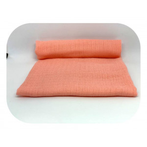 EGA Kokvilnas marles autiņš 70x80cm, salmon | KIDO.LV