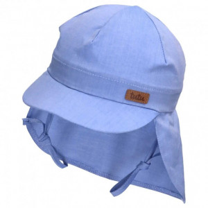 TUTU zila vasaras cepure zēniem, ar UV30+ un kakla aizsargu | KIDO.LV