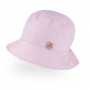 TUTU rozā vasaras cepure meitenēm, panamas tipa ar UV30+  | KIDO.LV