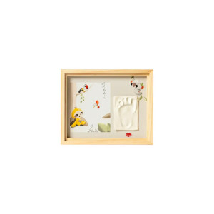 Tiny Love Simple Frame wooden komplekts mazuļa pēdiņas vai rociņas nospieduma izveidošanai, koka, 3333166071 | KIDO.LV