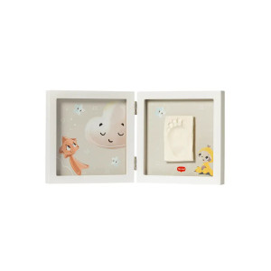 Tiny Love Simple Frame komplekts mazuļa pēdiņas vai rociņas nospieduma izveidošanai, balts, 333316051 | KIDO.LV