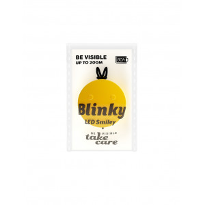 BLINKY LED Gaismas piekariņš Smaidiņš, dzeltena, 80h | KIDO.LV
