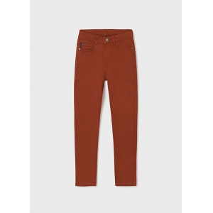 MAYORAL Bikses Slim Fit ECOFRIENDS, Brick red | KIDO.LV