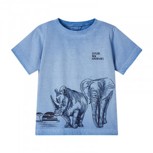 MAYORAL T-krekls Explore, 46 Celeste, zils | KIDO.LV