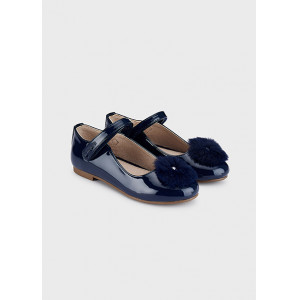 MAYORAL Tumši zilas lakādas kurpes meitenei "Mary Jane' | KIDO.LV
