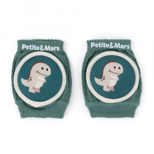 PETITE & MARS Follow ceļgalu polsteri - aizsargi mazajiem rāpotājiem, 522817, Misty Green | KIDO.LV