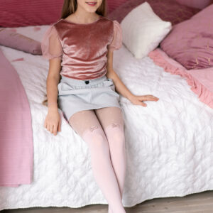 ABIGAIL Meiteņu zeķubikses ar bantīti 50 Den